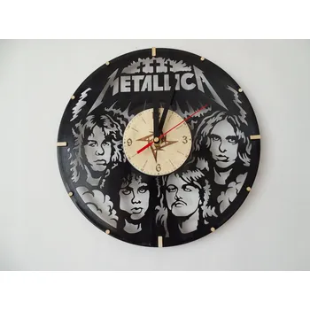 Hodiny Hudební nástěnné hodiny Metallica