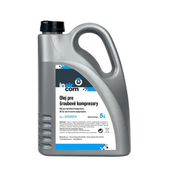 INAIRCOM Olej pro šroubové kompresory - 5l