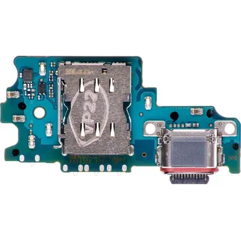Telefonní příslušenství Flex kabel Samsung G990B Galaxy S21 FE deska nabíjecí konektor + mikrofon Service Pack Original