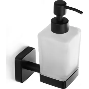 CONCEPT 150 dávkovač tekutého mýdla, nástěnný, sklo, černá