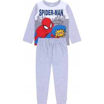 Chlapecké pyžamo Šedé chlapecké pyžamo Spiderman MARVEL, velikost 128 cm