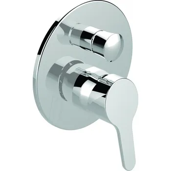 CONCEPT E50 vanová podomítková baterie, s přepínačem, s tělesem, chrom