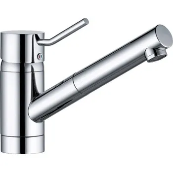 KLUDI D-TAIL dřezová baterie, s vytahovací koncovkou, chrom