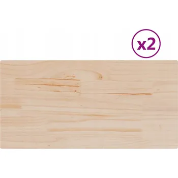 Konferenční stolek Dřevěné borové desky na stolek 90 x 90 x 2,5 cm, neošetřené, rustikální