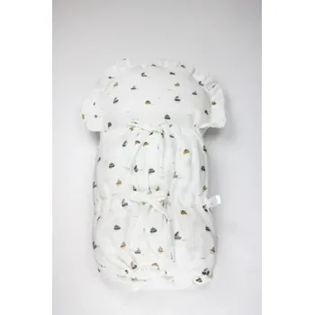 Zavinovačka enie baby Péřová mušelínová zavinovačka LODĚ