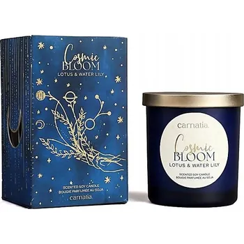 Svíčka Sójová svíčka Carnatia Starry Spell ve skle Lotos a Leknín