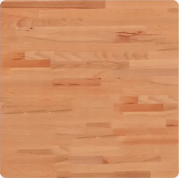 Psací stůl Čtvercová stolová deska z masivního bukového dřeva 60 x 60 x 1,5 cm