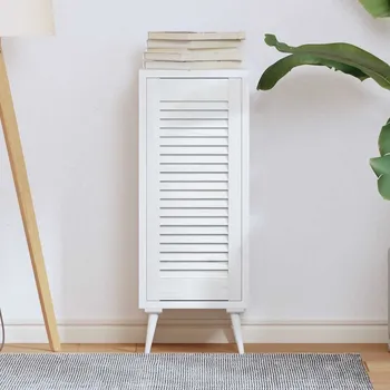 vidaXL Skříňové dveře Louvred Design 69x29,5 cm [4015891] Barva: Bílá