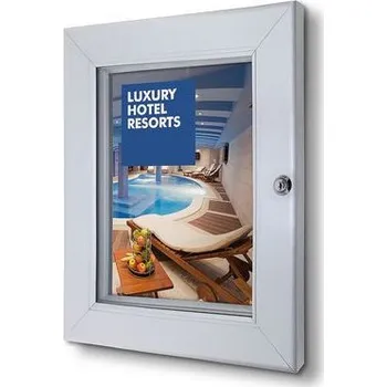 Kancelářský nábytek Showdown Displays Rám na plakáty Lock Plus, A4