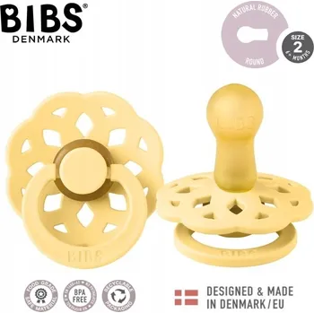 dudlíky Dudlík Bibs kulatý kaučuk 6 m +