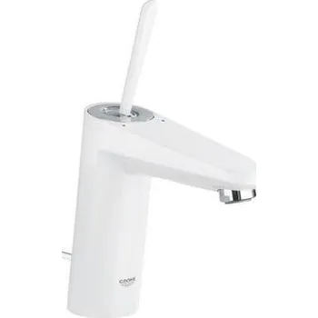 Vodovodní baterie GROHE EURODISC JOY umyvadlová stojánková baterie, s odtokovou soupravou, měsíční bílá