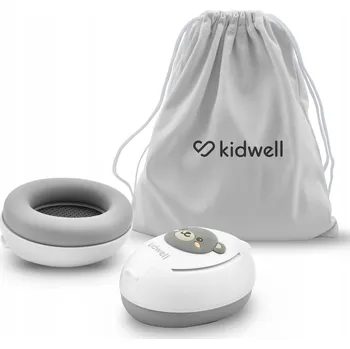 Sluchátka Ochranná sluchátka pro děti s potlačením hluku Kidwell ORSO 2v1, šedá