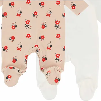 Kojenecký overall Overal 2 balení 100% Bavlna Vzorované roztomilé Premium 1M/50 cm