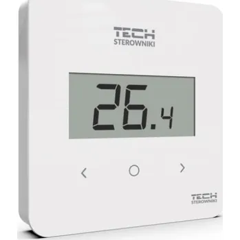 TECH CONTROLLERS EU-R-8b pokojový termostat, dvoupolohový, bezdrátový, bílá