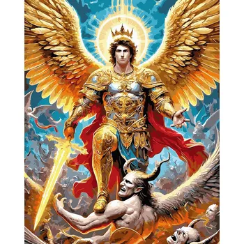 MALOVÁNÍ PODLE ČÍSEL Náboženství Obrázky k Malování Podle Čísel s Rámem Oh Art