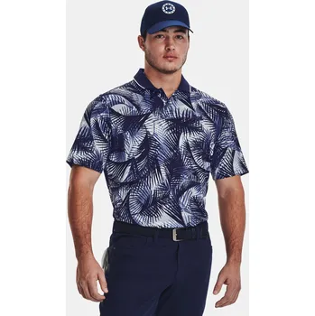 Pánská móda Pánské tričko Under Armour UA Iso-Chill Grphc Palm P 1377367-410 Modrá SM