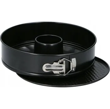 Forma na pečení FORMA S ODNÍMATELNÝM DNEM NA PEČENÍ BÁBOVKY, KOLÁČŮ A TART ALPINA ČERNÁ