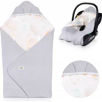 Zavinovačka Zavinovačka do autosedačky kočárku, deka do nosítka bavlna lionelo travel swaddle