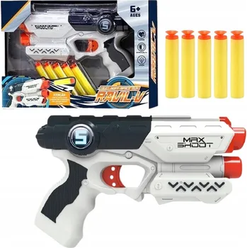 PISTOLE PUŠKA RAKETOMET NA PĚNOVÉ NÁBOJE / PĚNOVÉ PROJEKTYLY