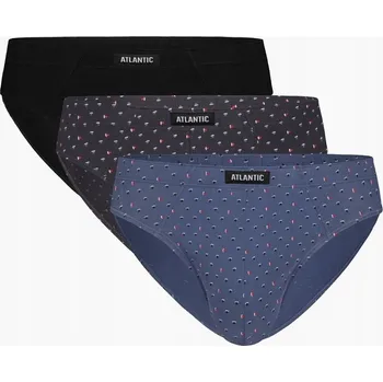 Slipy ATLANTIC SLIPY PÁNSKÉ SLIPY 3MP147 SPORT 3 KS (BALENÍ) *L*