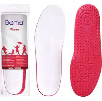 Vložka do bot Vložky do bot Bama Warm Footbed - tlumení a ochrana proti chladu