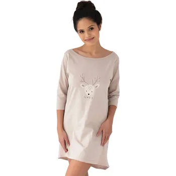 Dámská noční košile Sensis Gaia dámská noční košile béžová S/M