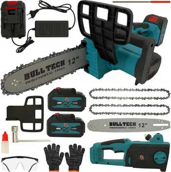 Motorová pila Bull Tech BT5024BC 2x 4,0 Ah + nabíječka + 2x řetěz + příslušenství