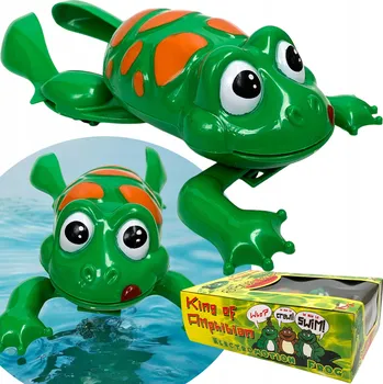 Hračka pro nejmenší Plavající žába For Fun zelená