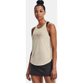 Dámské tílko Under Armour UA Run Trail Tank 1369777-279 Hnědá MD