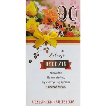 Přání k 90. narozeninám DL - 08431