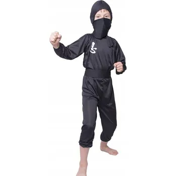 Karnevalový kostým Dětský Kostým "Ninja s maskou", Arpex, vel 130-140 cm
