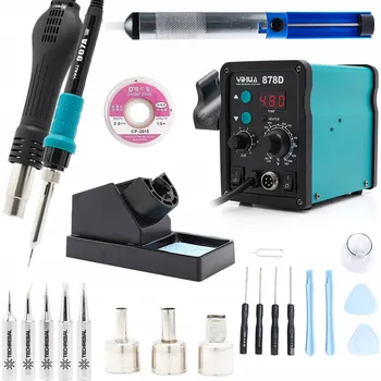 Páječka YIHUA 878D - horkovzdušná pájecí stanice + pájecí pero