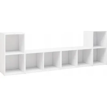 Televizní stolek TV stolek Classic White 72x35x36,5 cm