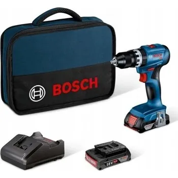 Profesionální Aku Vrtačka Bosch GSB 18V-45 2x baterie 06019K3309