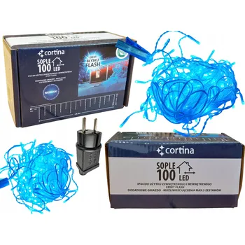 Vánoční dekorace Vánoční osvětlení na stromeček Cortina pro venkovní použití 8,4 m 51 - 100 světel