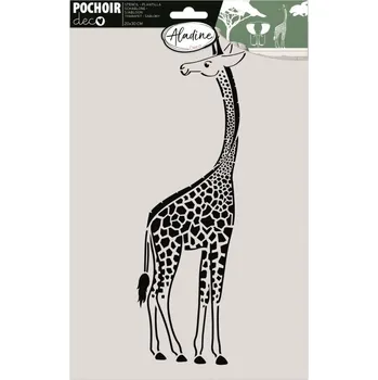 Obraz ŠABLONA 30X20 CM ŽIRAFA