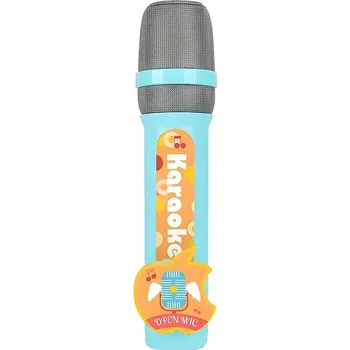 Hudební nástroj pro děti KARAOKE MIKROFON PRO DĚTI 12 PÍSNIČEK - INTERAKTIVNÍ HUDEBNÍ HRAČKA 3+