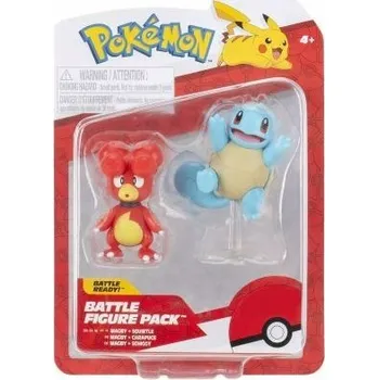 Figurka Pokémon Battle Figure Set - Sada 2 figurek Magby & Squirtle #5