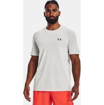 Pánské tričko Under Armour Pánské tričko UA Rush Seamless Legacy S 1376781-100 Bílá XXL
