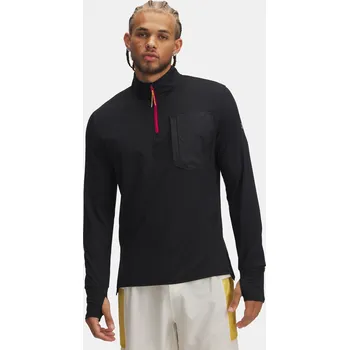 Pánská mikina Pánská mikina Under Armour UA TRAIL RUN QUARTER ZIP 1383244-002 Černá 3XL