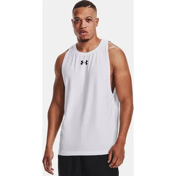 Pánské tílko Pánské tílko Under Armour BASELINE COTTON TANK 1361901-100 Bílá XXL