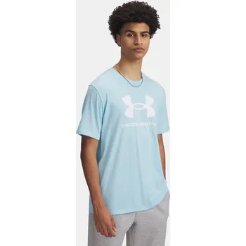 Pánská móda Pánské tričko Under Armour UA SPORTSTYLE LOGO UPDATE 1382911-494 Modrá LG