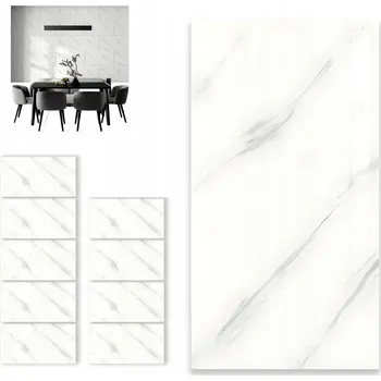 Tapeta NÁBYTKOVÁ FÓLIE SAMOLEPÍCÍ FÓLIE VZHLED MARMORU NA NÁBYTEK DESKU STOLU DVEŘE 10 KS