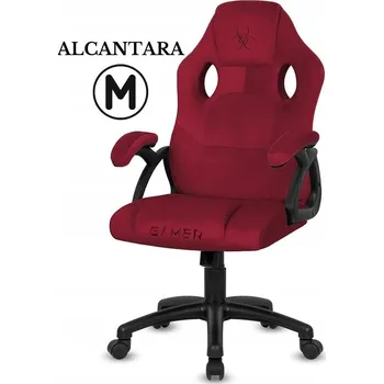 Kancelářská židle Lugano Carrera M červená