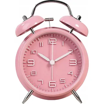 Budík BUDÍK HODINY RETRO KLASICKÝ NA BATERIE HLASNÝ ALARM