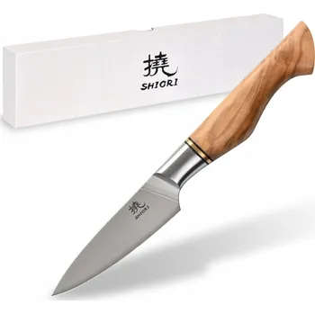 Kuchyňský nůž Shiori Shibuki Shoto - nůž na loupání z oceli Sandvik 14C28N