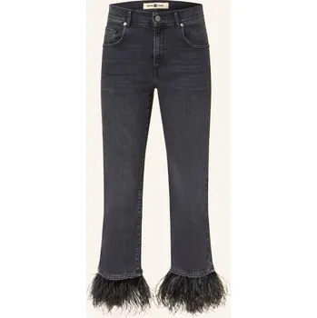 Riani Dámské Cropped Džíny, 969 dark grey used wash, 42