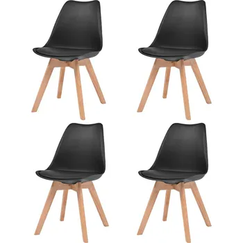 Jídelní židle Jídelní židle 4 ks tyrkysové plast