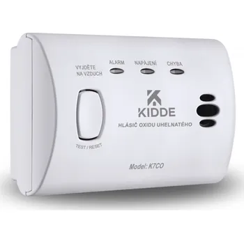 Detektor CO KIDDE K7CO detektor úniku oxidu uhelnatého CO, bílá