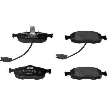 Brzdová destička Sada brzdových destiček, kotoučová brzda JURID 571522J